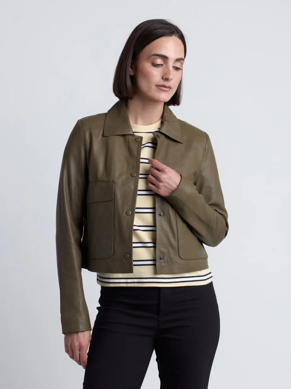 Lederjacke 42024082